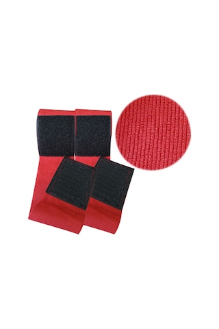 Dragondo Boks Bandajı Elastik Bandaj Çift Ve Dişlik 2'li Set Kırmızı