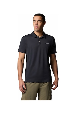 Columbia Am1495 Tech Trail Utility Polo Erkek T-shirt-32719 Siyah