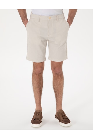 Pierre Cardin Erkek Bej Şort / Bermuda 50305289-vr011 Bej