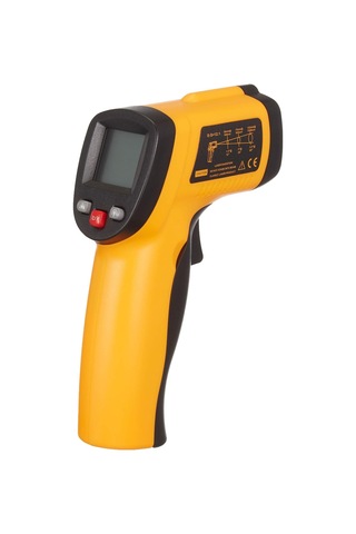 Gm300 Kızılötesi Lazer Temassız Termometre, Siyah