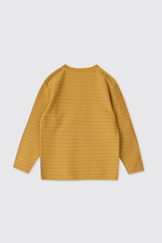 Panço Erkek Çocuk Uzun Kollu Ekru Tişört Krem 2611BK05013