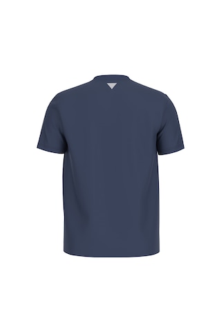 Guess Erkek Arlo Logolu T-shirt L Lacivert