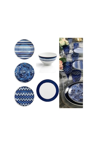18 Parça Mavi Rüya Set