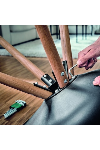 Bosch Top Başlı Uzun Alyan Anahtar Takımı 9 Parça - 1600A02BX9