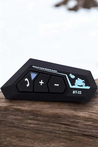 İnterkom Intercom Kask Kulaklık Bt22 Bluetooth Motosiklet Kulaklık 5.0 Bluetooth