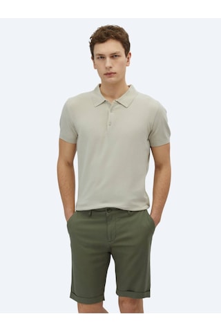 Taş Polo Yaka Düz Örgü Triko Taş