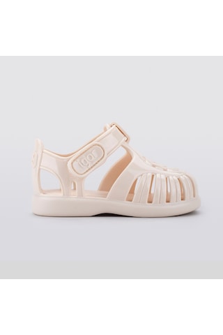 Igor Tobby Gloss Kız Çocuk Fildişi Parlak Sandalet S10311-079 Fildişi