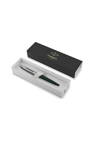 Jotter Xl Tükenmez Kalem Greenwich Mat Yeşil Orta Uç Mavi Mürekkep Hediye Kutusu ---