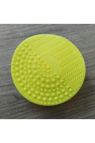 Youtek Derin Temizlik İçin Silikon Fırça Temizleme Matı - Yapışkan Tabanlı