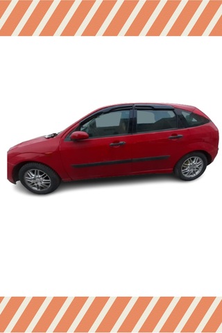 Ford Focus 1 Hb 1998-2004 Modellerine Özel 4'lü Mügen Tip Cam Rüzgarlığı
