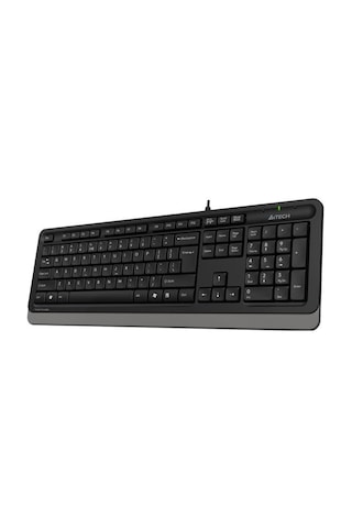 A4 Tech Fk10, Gri, Fstyler, Usb Kablolu, Türkçe Q, Multimedya Kla
