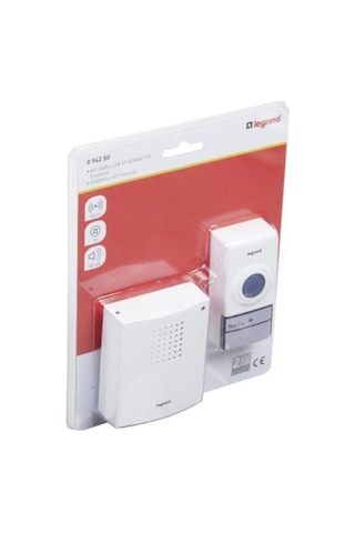 Legrand 094250 Kablosuz Zil Duracell Pil Dahil