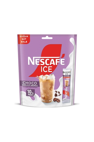 Nescafe Ice Choco 10'lu Paket 10x10.6g Hazır