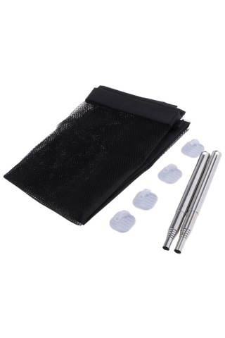 Homyl Pet Köpek İzolasyon Çiti Kapı Siyahı Için Siyah