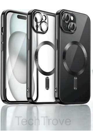 Apple Uyumlu iPhone 15 Kılıf Kamera Korumalı Sararma Yapmaz Magsafe Şarj Özellikli A++ Kalite Kapak