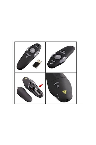 Kablosuz Lazer Sunum Kalemi Sunum Kumandası Kırmızı Lazer Pointer