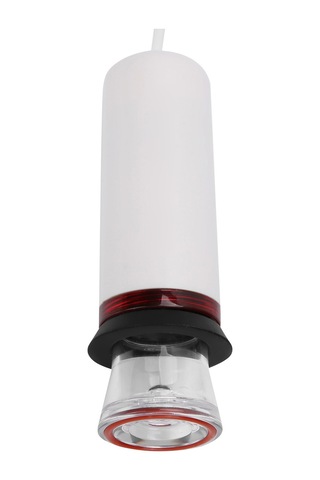 Dofolink Mini Usb Elektrikli Vakum Pompa - Ev Ve Seyahat İçin Gıda/giysi Muhafaza - Hafif Taşınabilir, Otomatik Hava Çekimi, Beyaz