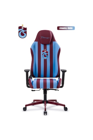 Fanchair X Trabzonspor Çubuklu Lisanslı Oyuncu Koltuğu-47 Bordo
