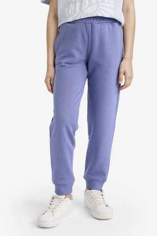 Defacto Kız Çocuk Standart Fit Basic Düz Beli Lastikli Jogger Eşofman Altı Y1226a625aupr510 Mor