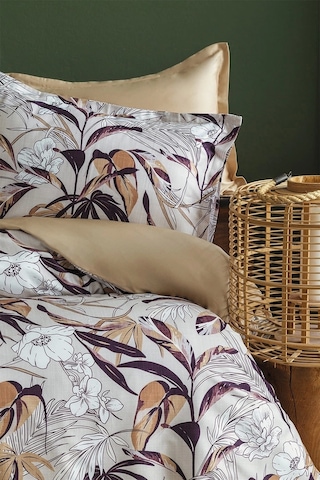 Hiros 210 Tc 83 Tel Pamuk Saten Nevresim Takımı Tek Kişilik