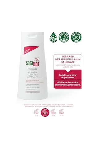 Sebamed Besleyici Onarıcı Kuru Ve Hassas Saç Tipine Özel Her Gün Kullanım Günlük Saç Bakım Şampuanı 400ml