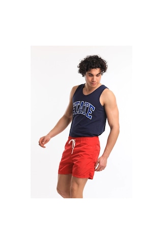 Superfly Swimshort Erkek Kırmızı Şort 21678-17 Siyah