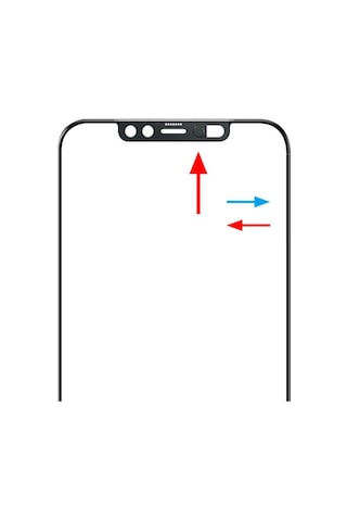 Apple Uyumlu iPhone 11 Pro Max Zore Secret Temperli Cam Ekran Koruyucu Siyah (502600046)