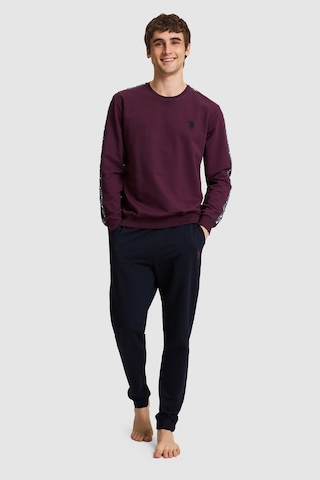 U.S. Polo Assn. Erkek Bordo Pijama Takımı 50333252-vr014
