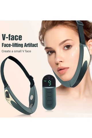 Wondernest Formda Kalma Yüz Yeşil V-line Lichen Kemer Kaldırıcı Bs Yeşil