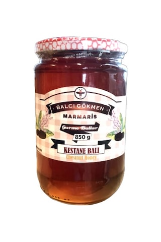Gökmen Süzme Kestane Balı Kavanoz (850 gr.)