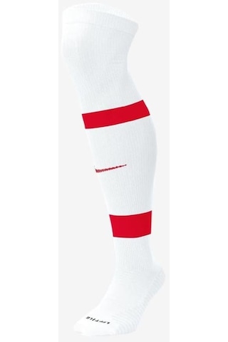 Nike U Nk Matchfit Knee High - Team Cv1956-103 Beyaz & Kırmızı Unisex Tozluk 001