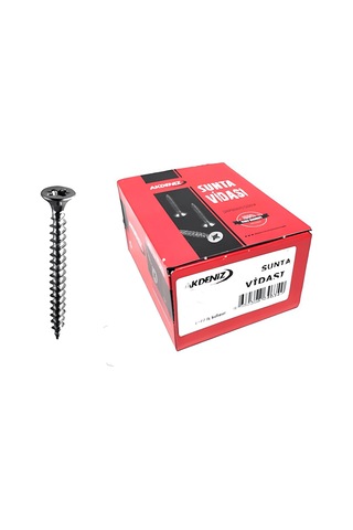 Akdeniz Sunta Vidası 6,0x70mm Koli 20pk,pk 100ad 0.5 MM