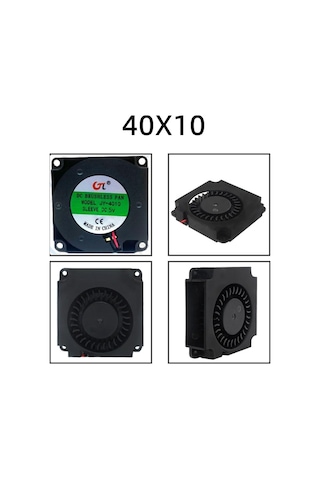 Mr-217a Fan 40x40x10 5v 4010 Salyangoz Fan 0,11a