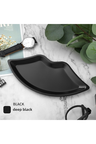 Shineyee Modern Minimalist Siyah Paslanmaz Çelik Giriş Dolabı Dekoratif Palet - Aşşiş Ve Aksesuar Saklama, Ev İçi Zenginlik Katkısı