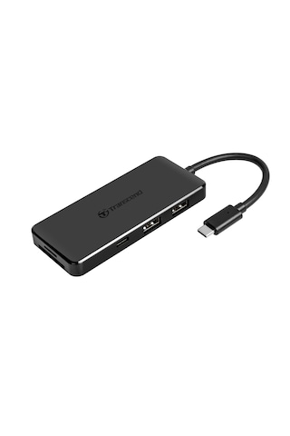 Transcend TS-HUB5C 2-Port Type-A,1-Port Type-C,1-Port PD,SD/MicroSD Gen 2 Type C HUB & Kart Okuyucu
