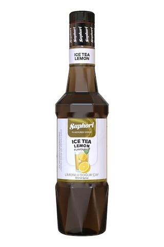 Saphori Ice Tea Limon Aromalı Kokteyl Şurubu 700 Ml