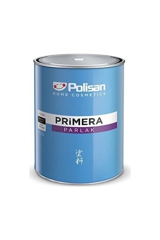 Polisan Primera Karayel Rengi Parlak Sentetik Boya Metal Boyası Yağlı Boya 0,75 Litre