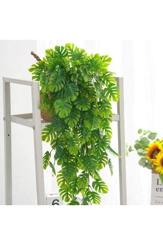 Yapay Çiçek Sarkan Monstera Devetabanı 5 Dallı 70cm Diğer