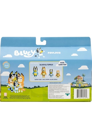 Bluey 4'lü Figür Set Pavlova 18915