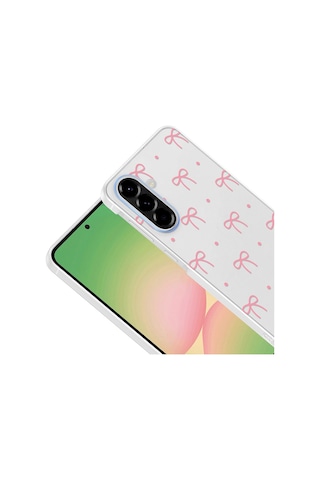 Samsung Galaxy Uyumlu A36 Kılıf Kamera Korumalı Desenli Zore Klip Kapak - Fiyonk