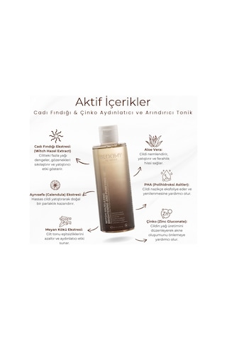 Cadı Fındığı & Çinko Aydınlatıcı Ve Arındırıcı Tonik