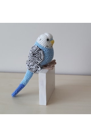 Amigurumi Kuş Muhabbet Kuşu