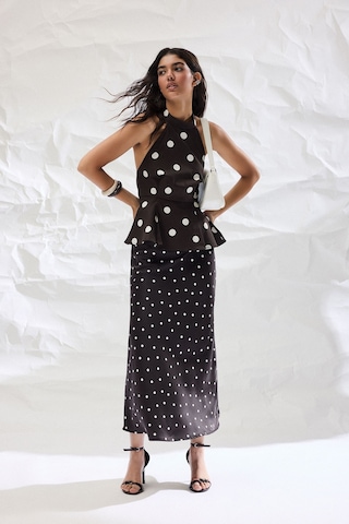 Defacto Regular Fıt Halter Yaka Poplin Kolsuz Bluz I2020ax26aubn340 Kahve-bn340