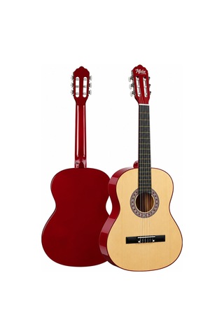 Midex Cg-36nt Kaliteli 36 İnç 3/4 Juniur Çocuk Gitarı 8-12 Yaş Arası Çanta Askı Capo Nota Sticker Pena Metod