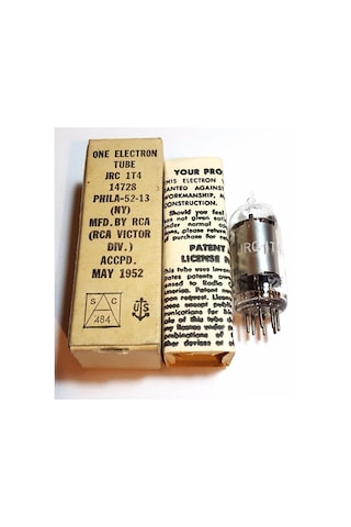Rca Jrc 1T4 Cv785 Pentode W17 Vakumlu Lamba