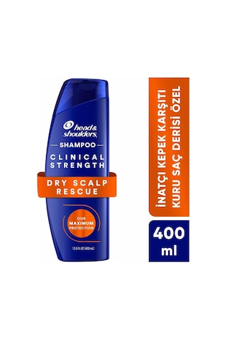 Head & Shoulders Clinical Strength Dry Scalp Rescue Kuru Saç Derisine Özel Şampuan 400 Ml Diğer
