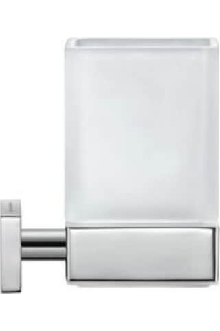 Duravit -karree Cam Diş Fırçalık Krom + Cam - 0099511000- Krom