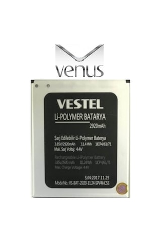 Senalstore Vestel Uyumlu Venüs V3 5530 Pil Batarya Vs-bat-2920-11.24 İthal