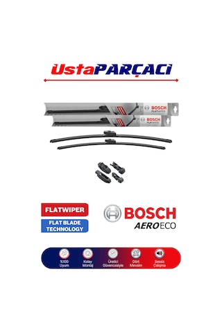 Bosch Honda Civic 2017-2021 Fc5 Aeroeco Silecek Takımı