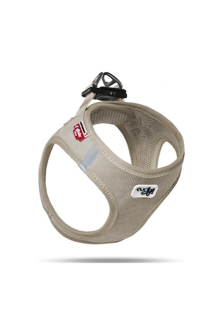 Curli Cord Vest Köpek Göğüs Tasması Tan Xxxsmall 26-30 Cm Bej